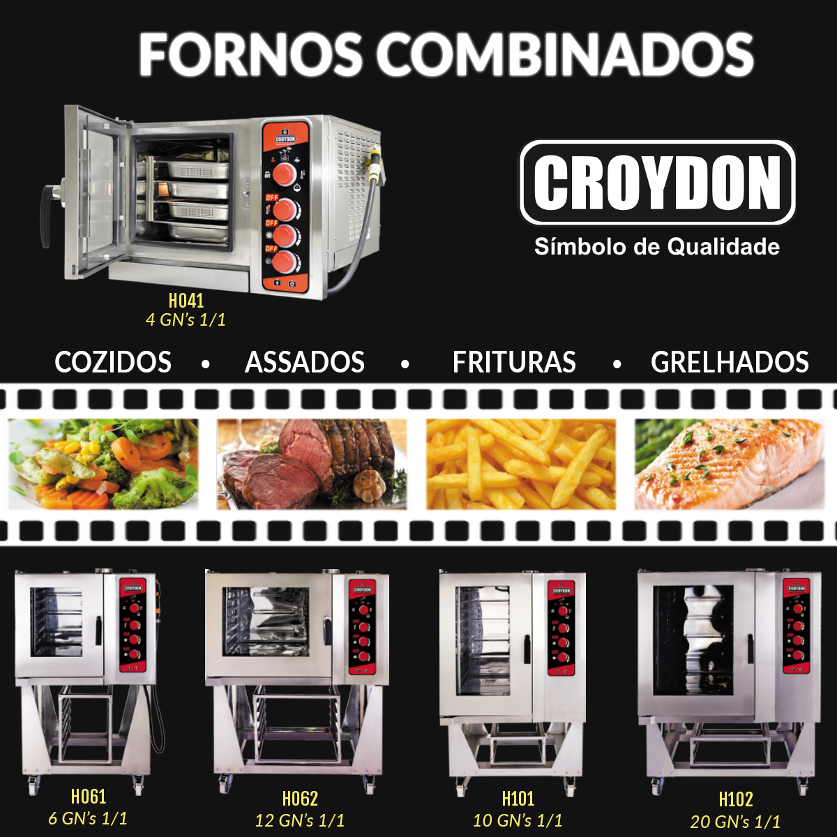 NOTÍCIAS: FORNO COMBINADO CROYDON