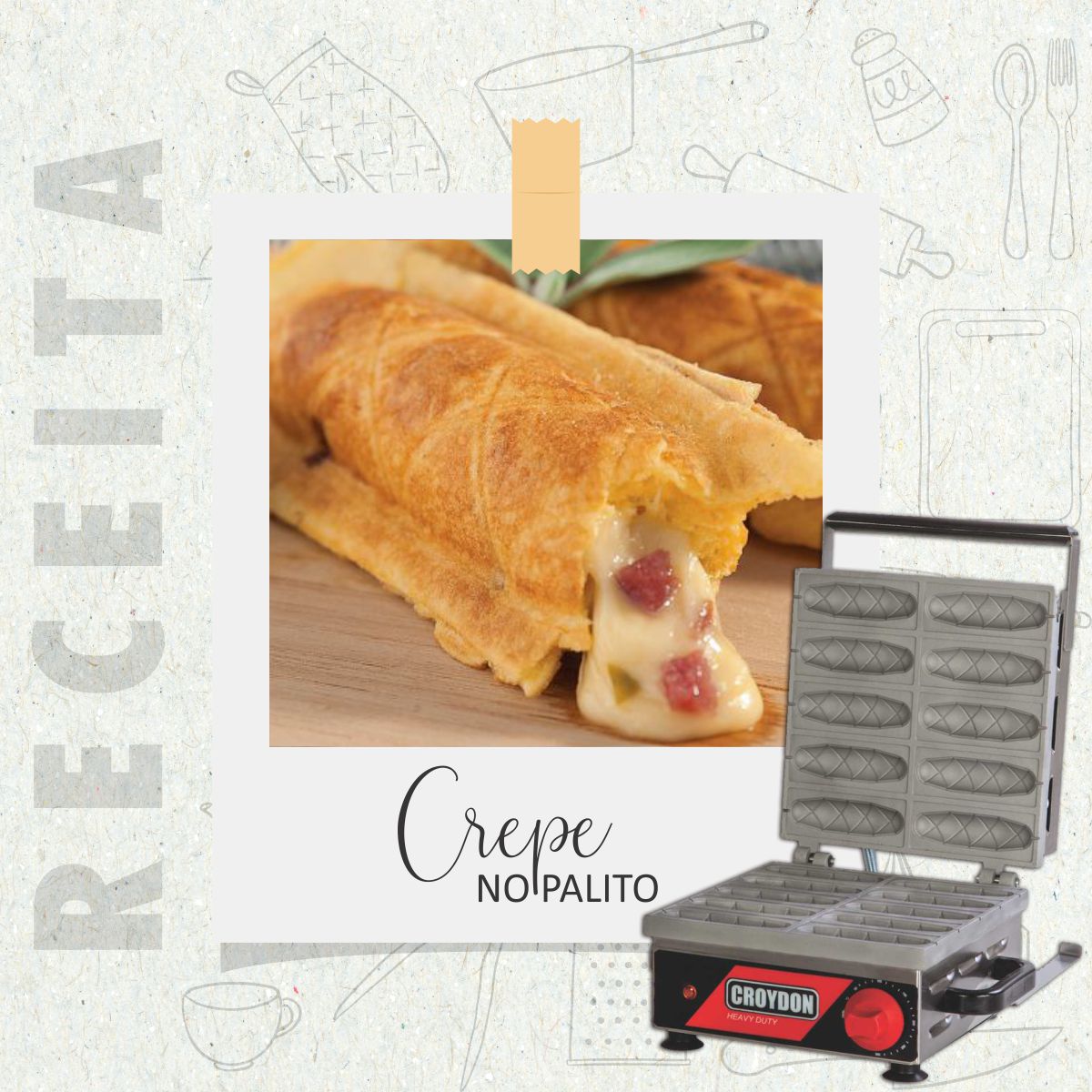 RECEITA: CREPES SUIÇOS