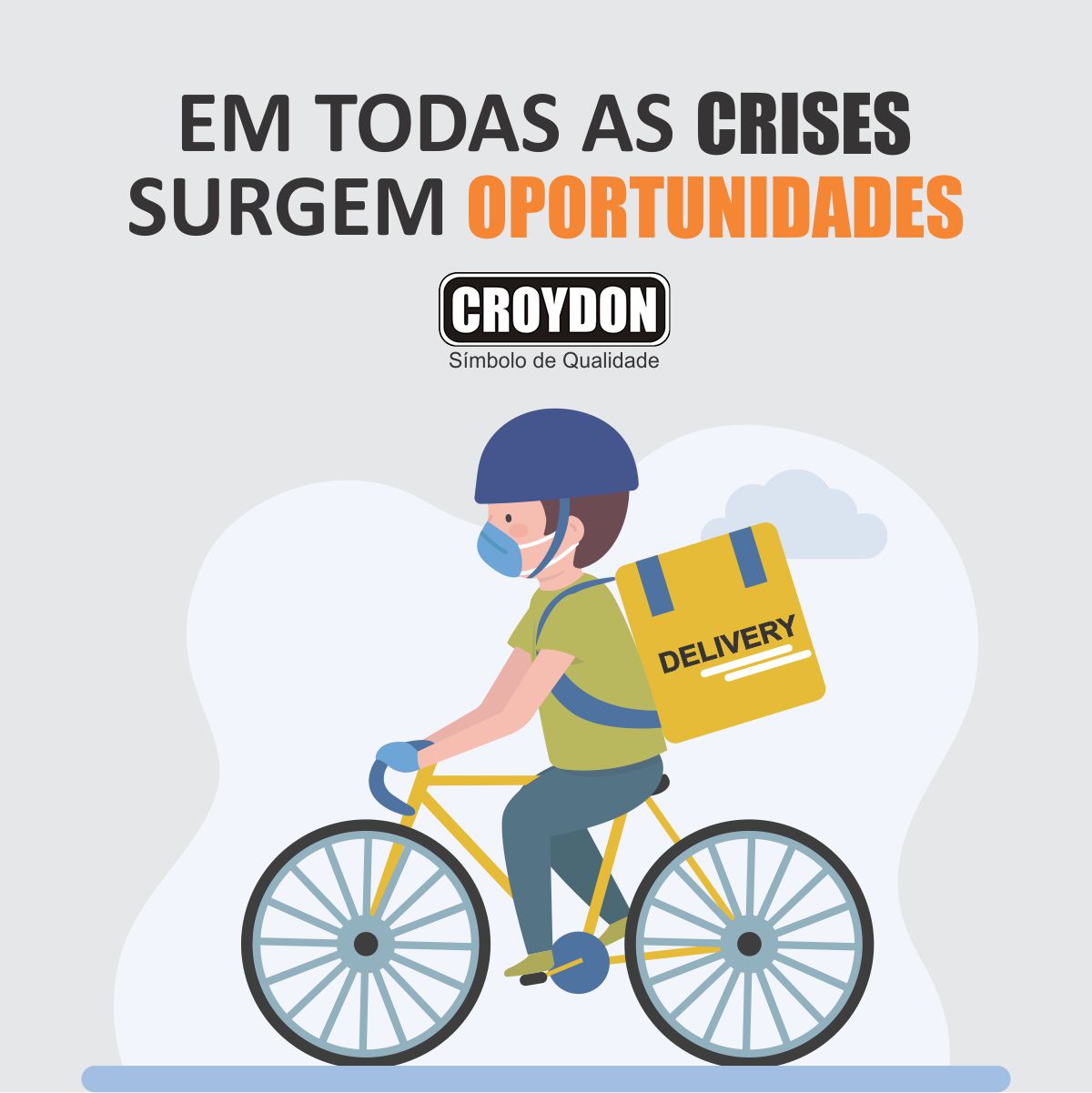 EM TODAS AS CRISES SURGEM OPORTUNIDADES