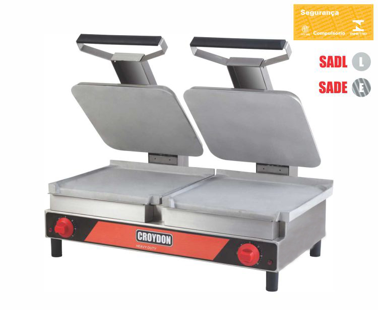 Sand. Eletr. Dupla(Chapa Lisa/Estriada)